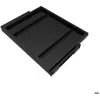 Image de Emuca Kit de châssis à glissière avec fermeture souple pour armoires réglable module 600mm Noir texturé