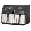 Image de BlackDecker - Friteuse à Air Double 2500W Capacité Totale 9L 8 Programmes Prédéfinis Écran Tactile Digital Température R