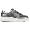Image de CAMPER Runner Up Baskets femme cuir gris métallisé - semelle OrthoLite® Recycled & XL EXTRALIGHT® (37)