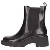 Image de Bottines en cuir noir pour femme - Camper K400575 001 - Fermeture élastique - Hauteur de tige basse