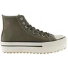 Image de Baskets montantes femme double faux cuir Victoria Tribu Sierra - kaki