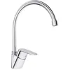 Image de Mitigeur évier - ROCA - A5A8B87C00 - Bec tube mobile - Chromé - Monotrou