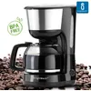 Image de Aigostar Chocolate 30HIK - Cafetière à filtre 0% BPA 1.25 L 1000W. Filtre permanent fonction maintien au chaud. Design exclusif.