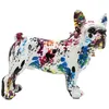 Image de Décoration en résine Bouledogue Pop Art