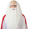 Image de PERRUQUE BARBE DRUIDE BLANC