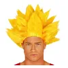 Image de Perruque - GUIRCA - Guerrier Samouraï Goku - Jaune - Adulte