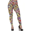 Image de LEGGING PANTALON BARIOLÉ ANNÉES 90 FEMME L Multicolore
