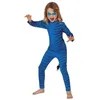 Image de Costume tigre junior - Fiestas Guirca - Bleu - Polyester - Taille 146/152 - ge 10-12 ans