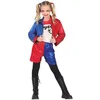 Image de DÉGUISEMENT HARLEY QUINN SUICIDE SQUAD FILLE 10/12 ANS Rouge Bordeaux