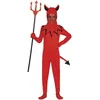 Image de Déguisement - Diable Prince des Ténèbres - Rouge - 5/6 ans - Polyester - Halloween