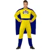 Image de Déguisement - Super Pastis Man - Noir - Adulte - Carnaval - Original et Amusant