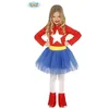 Image de Déguisement - Supergirl - Enfant - Bleu - 7-9 ans - Multicolore