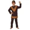 Image de Déguisement Chef Indien Garçon - Indien - Blanc - Polyester - Enfant