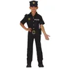 Image de Déguisement - Police Locale - Enfant - Combinaison Noire - À partir de 3 ans