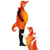 Image de Déguisement Hippocampe - Non spécifié - Adulte - Orange - Mixte - Tunique à capuche