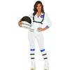 Image de DÉGUISEMENT ASTRONAUTE NASA COMBI SPANDEX FEMME M/L Blanc