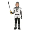 Image de DÉGUISEMENT CHEVALIER BLANC ENFANT - PANTALON NOIR