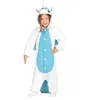 Image de Déguisement pyjama licorne - FIESTAS GUIRCA - Blanc/Bleu - 100% polyester - 3 ans et plus