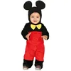 Image de Déguisement Bébé - FIESTAS GUIRCA - Petit Souris Rouge - Licence Mickey Mouse - Combinaison avec Capuche