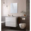 Image de Meuble de salle de bain CIMS 2 tiroirs 80 cm blanc T-BATH