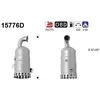 Image de 15776D AS Catalyseur pour CITROËN MINI PEUGEOT 1731PT 1731PN 1731XP 1731EN 1609159680 1731QH 173833