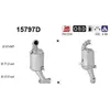 Image de 15797D AS Catalyseur pour CITROËN DS OPEL PEUGEOT TOYOTA VAUXHALL 9823467180 9815574580 3557446
