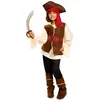 Image de Déguisement Pirate Boucanière Enfant - Marron - Polyester - Normes UE