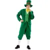 Image de Déguisement - Leprechaun Irlandais - Taille M-L - Polyester - Vert Multicolore