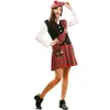 Image de Déguisement - Écossaise Carreaux - Femme - Taille M/L - Idéal Carnaval
