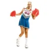 Image de Déguisement Pompom Girl Cheer homme - Bleu - M/l - Adulte