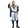 Image de Déguisement - Roi Arthur Médiéval - Casaque Cape Ceinture - Taille M-L - Homme