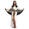 Image de Déguisement égyptienne doré femme - Antiquité - NO NAME - Polyester - Adulte - Blanc
