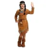 Image de Déguisement Indienne Fille - Marron - NO NAME - Indien - Enfant - Polyester