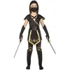 Image de Déguisement - Ninja Dragon Fille - 10 ans - Noir - Multicolore - Polyester