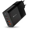 Image de 0NGS BUD 100W : GaN Chargeur mural universel de 100W avec 4 ports: 2 USB-C+2 USB-A. Chargement rapide sûr et. simultané. Haute
