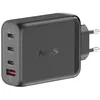 Image de NGS BUD 140W : GaN Chargeur mural universel 140W avec 4 ports : 3 USB-C+1 USB-A. Chargement rapide. Grande compatibilité. Charge