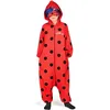 Image de Déguisement Pyjama Ladybug Miraculous Fille - Rouge - Personnage Fiction - Polyester