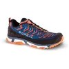 Image de Chaussures de trail Boreal Alligator - Homme - Bleu/Orange - Pointe recouverte de gomme - Semelle Vibram Exmoor