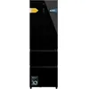 Image de Réfrigérateur-congélateur - Bolero - CoolMarket Combi FD 400 - Verre Noir - Total NoFrost - Classe E