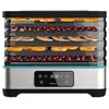 Image de Cecotec Déshydrateur dAliments VitaDry Pro. 300 W Déshydrateur de Fruits avec 5 Plateaux Réglables en Hauteur Écran Digital
