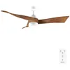 Image de Cecotec Ventilateur de plafond avec lampe EnergySilence Aero 5280 DarkWood