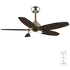 Image de Cecotec Ventilateurs de plafond avec lumière EnergySilence Aero 4200 GoldDarkWood