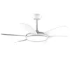 Image de Cecotec Ventilateur de Plafond avec Lumière EnergySilence Aero 5200 White Pro. 36W Moteur DC 6 Pales Diamètre 52 Pouces (132