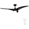 Image de Cecotec - Ventilateur de Plafond avec Lumière EnergySilence Aero 5295 Black - 40 W Diamètre 137 cm 3 Pales