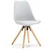 Image de SET 2 CHAISES JEFF GRIS