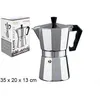 Image de Cafetière Italienne - 12 Tasses - Aluminium - Gris