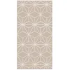 Image de Tapis Vinyle Panorama Lignes dÉtoiles Roses 80x200 cm - Tapis pour Cuisine Bureau et Salon en PVC