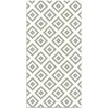 Image de Tapis Vinyle Panorama Carrés Verts 80x200 cm - Tapis pour Cuisine Bureau et Salon en PVC