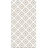 Image de Tapis Vinyle Panorama Carrés Roses 40x80 cm - Tapis pour Cuisine Bureau et Salon en PVC
