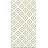 Image de Tapis Vinyle Panorama Carrés Vert Pastel 40x80 cm - Tapis pour Cuisine Bureau et Salon en PVC